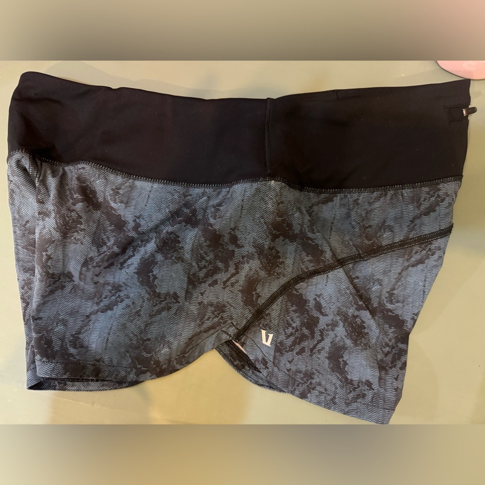 Vuori Black and Gray Athletic Shorts